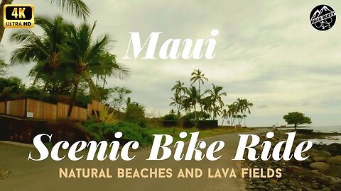 Bike Ride Maui's Scenic Coast: Makena Beach, Lava Fields, and Nature Relaxation Cycling, Slow-Paced