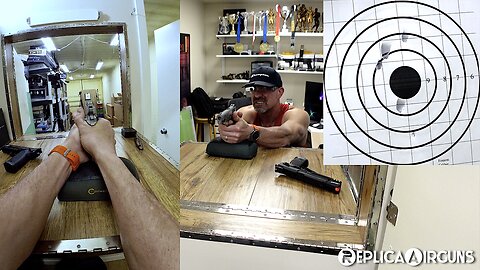 Cybergun Thompson 1911 CO2 NBB Pellet Pistol Field Test