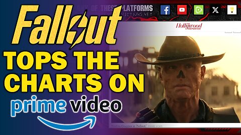 FALLOUT has exploded in viewership, becoming the second biggest release on Amazon's Prime Video.