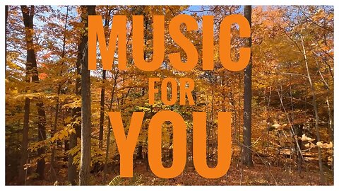 Moon Melody | Don't Tell Me Anything Else | Soothing Piano Music | Fall Colours of Lake Seneca Trail