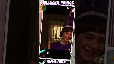 Stranger Things Bloopers #shortsvideo #shorts #funnyvideo #strangerthings