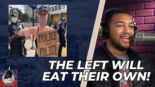 White Liberal SCREAMS at Black Police Officers Claiming THEY are Part of the Problem of Racism! - LIBH - 5/7/24
