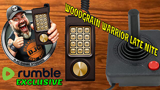 WoodGrain Warrior LATE NITE - Live with DJC - Atari and INTELLIVISION