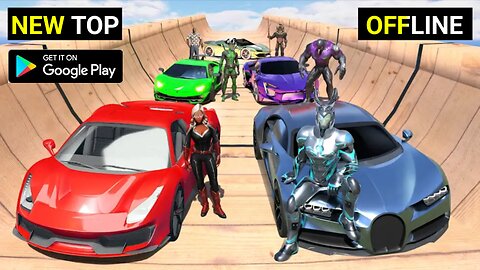 GT Car Stunt Master 3D Gameplay - Insane Stunts & Racing!