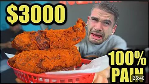 $3000 WORLD'S HOTTEST CHICKEN TENDER CHALLENGE (3.5 MILLION SCOVILLE) | CHEATED & SCAMMED?