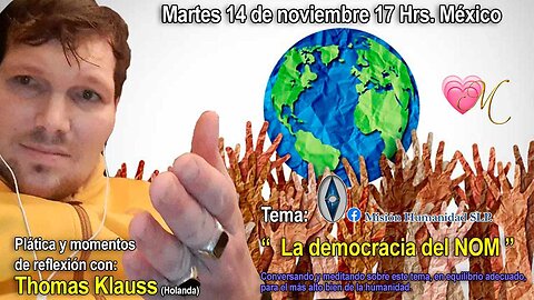 La democracia del N0M // Misión humanidad SLP con Maria Diaz de León Barrera (14-11-23)