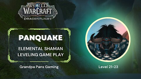 World of Warcraft - Elemental Shaman Leveling Game Play 21-23