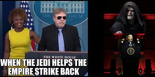 Mark Hamill's Cringe White House Press Briefing After Meeting Joe Biden, NEVER TRUST A JEDI