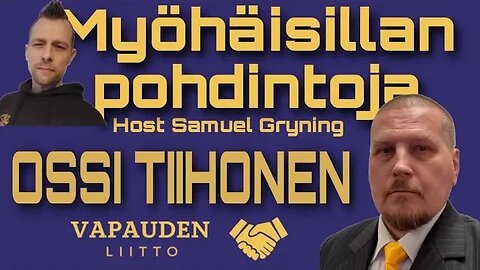 Myöhäisillan pohdintoja - Ossi Tiihonen