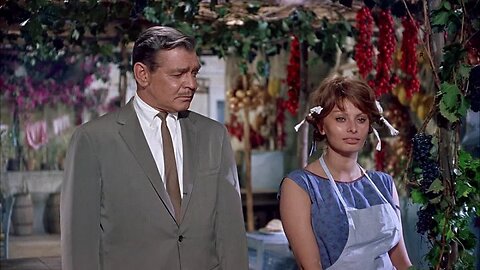 "It Started In Naples" (1960) Clark Gable & Sophia Loren