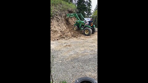 Tractor excavation Part 2