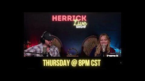 Herrick Live Show! Tonight at 8PM CST!