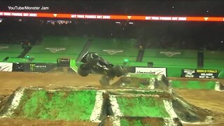 Monster Jam prepares for Raymond James Stadium