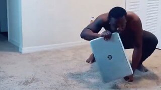 A Black Person Not Knowing What A Computer Is