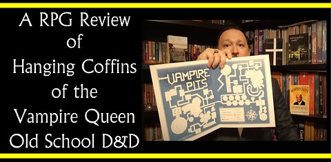 Hanging Coffins of the Vampire Queen from OD&D (RPG Review)