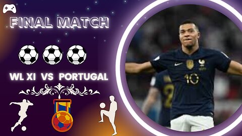 Final International Cup 2024 | DLS 2024 Final Match | WL XI VS Portugal | Mbappe Top Performance