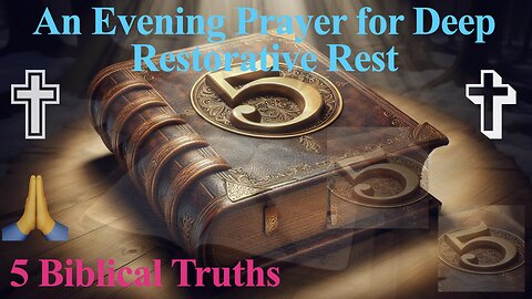 🙏An Evening Prayer for Deep Restorative Rest🙏
