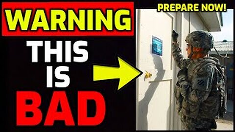 Emergency Alert!! They Are Knocking On Doors!! Soldiers Go Door To Door To Warn People!