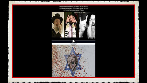 The truth about Zionist Rabbis 🦎and their role during the Holocaust