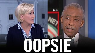 MSNBC's Mika Brzezinski PANICS as Al Sharpton goes OFF SCRIPT comparing Gaza protests to Jan. 6th