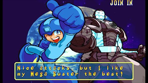 MARVEL vs. CAPCOM (War Machine/Mega Man) [Capcom, 1998]