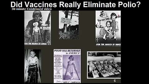 Did Vaccines Really Eliminate Polio? How the Covid-19 vaccine mimics the Polio vaccine