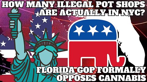 How Many Illegal Pot Shops Are There in NYC? FL Republicans Oppose Marijuana Legalization