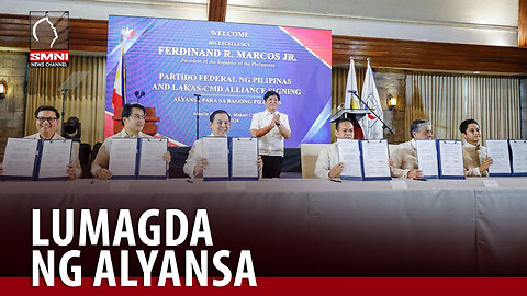 Partido Federal ng Pilipinas at Lakas-Cmd, lumagda ng alyansa para sa 2025 midterm elections