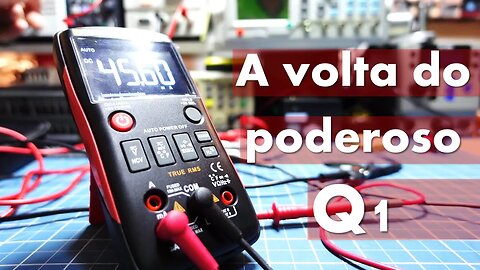 Multímetro Mustool Q1 - A volta deste poderoso multímetro... ainda vale a pena?