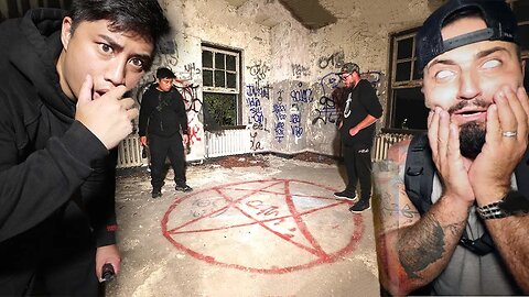 ABANDONED Asylum CAUGHT A DEMON ON CAMERA MY FRIEND GOT POSSESSED AND ATTACKED US