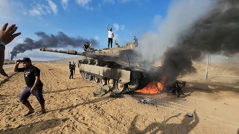 Al-Qassam brigades Strikes: Israeli Forces Reel as Several Vehicles Destroyed