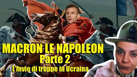 MACRON LE NAPOLEON l'ha detto ancora..invio di truppe in Ucraina.il Presidente della Francia Emmanuel Macron fa parte degli Young Global Leaders del World Economic Forum di Klaus Schwab.Macron è Presidente della Francia da 7 anni dal 14 maggio 2017.