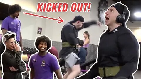 Gym Douche Gets Kicked Out of Planet Fitness!