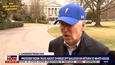 Q: "Does the CCP spy balloon change your speech?" Biden: "No." Q: "Why would the Chinese make such a brazen act?" Biden laughs: "They're the Chinese government."