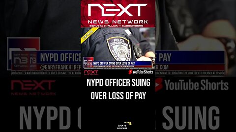 NYPD Officer Suing Over Loss Of Pay #shorts
