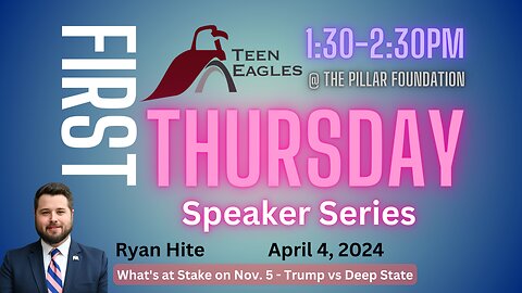 Ryan Hite // FIRST Thursday Speaker Series