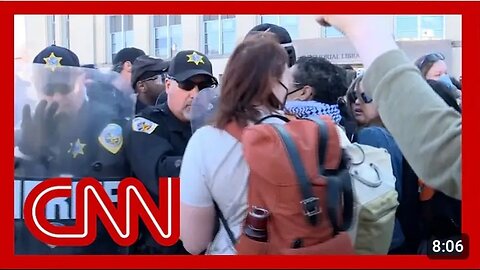 Police confront protesters at University of Wisconsin | Watch |Details
