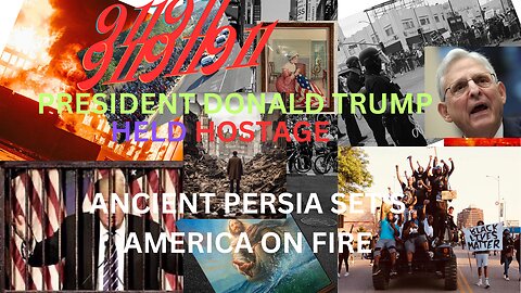 AMERICA'S CITY'S ON FIRE, AND PRESIDENT TRUMP HOSTAGE/ STOP OR ELSE WE WILL BURN AMERICA DOWN