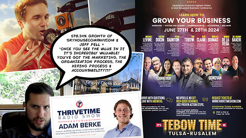 Business Podcasts | 6 SUPER Moves to Sell More to Your Existing & Previous Customers + Celebrating the 578.34% Growth of SkyHouseCompany.com + Tebow Joins Clay Clark's June 27-28 Business Conference (39 Tix Remain)