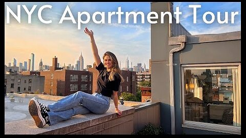 My NYC Apartment Tour: $3,100/Month Penthouse in Manhattan