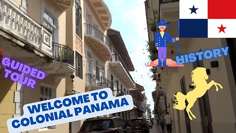 Colonial Panama Tour + Bonus Panama Canal History & More Central America Footage!