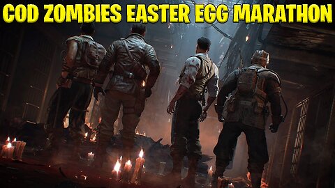 CoD Zombies Easter Egg Marathon | Classic Maps IW, BO4 etc