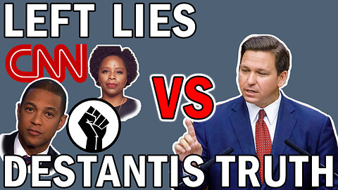 Ron DeSantis Responds to BLM & CNN Racist Claims