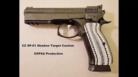 CZ SP-01 Shadow Target Custom - USPSA Match (Production)