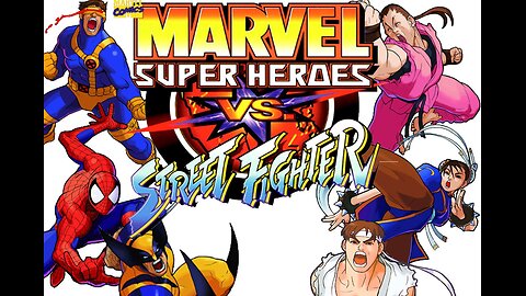 MARVEL SUPER HEROES vs. STREET FIGHTER (Sakura/Spider Man) [Capcom, 1997]