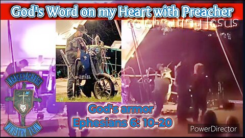 God's word on my heart with Preacher: God's armor Ephesians 6: 10-20