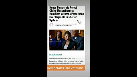 Democrats hate veterans