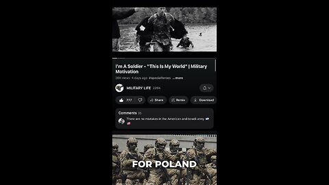 Military Life music : JaxVellex : For Poland 🇵🇱