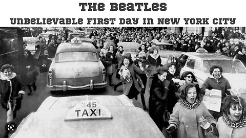 Beatles Take NYC by Storm - What Happened on this Day in Rock N Roll History? #shorts #beatles