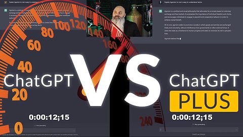 ChatGPT vs ChatGPT + Speed Test - 3 rounds